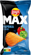 Lays MAX Paprika Flavour 185g Coopers Candy