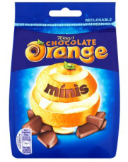 Terrys Chocolate Orange Minis Sharing Bag 125g Coopers Candy