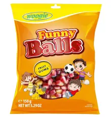 Woogie Funny Balls 150g(BF:2024-12-01) Coopers Candy