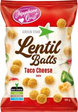 Green Star Lentil Balls Taco Cheese 100g Coopers Candy