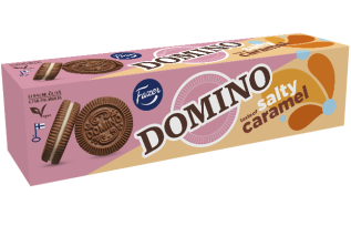 Fazer Domino Salty Caramel 120g Coopers Candy