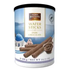 Feiny Biscuits Wafer Rolls with Dark Chocolate Cream 400g Coopers Candy