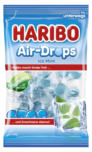 Haribo Air-Drops Ice Mint 100g Coopers Candy