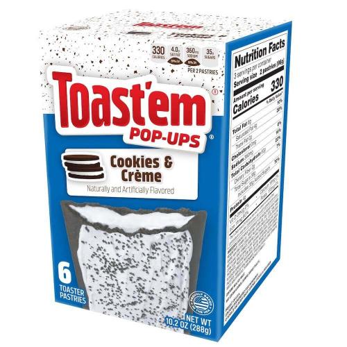 Toast'em Frosted Cookies & Cream 288g Coopers Candy