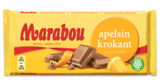 Marabou Apelsinkrokant 200g Coopers Candy