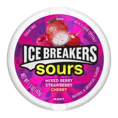 Icebreakers Sours Berry 8x42gram Coopers Candy