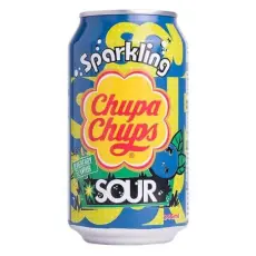 Chupa Chups Soda - Sour Blueberry 345ml(BF:2024-12-15) Coopers Candy