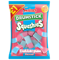 Swizzels Matlow Squashies Bubblegum 120g Coopers Candy