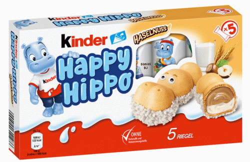 Kinder Happy Hippo Hazelnut 5-Pack Coopers Candy