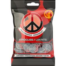 Peacemärke Jordgubb/Lakrits 80g Coopers Candy