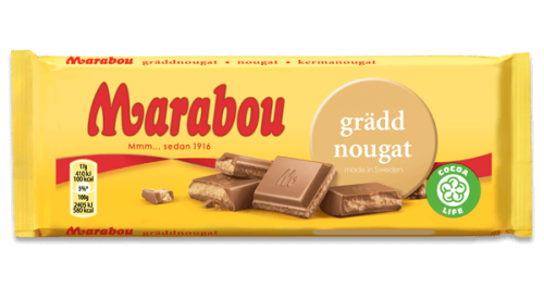 Marabou Gräddnougat 100g Coopers Candy