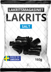 Lakritsmagasinet Saltlakrits 140g Coopers Candy