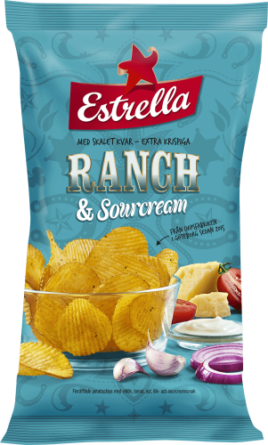 Estrella Ranch & Sourcream 175g Coopers Candy