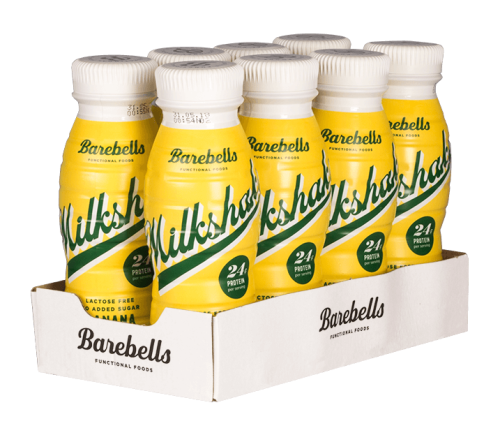 Barebells Milkshake Banana 330ml x 8st Coopers Candy