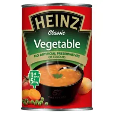 Heinz Classic Vegetable Soup 400g (BF: 2024-10-31) Coopers Candy