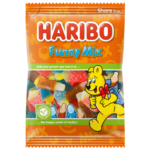 Haribo Funny Mix 75g Coopers Candy