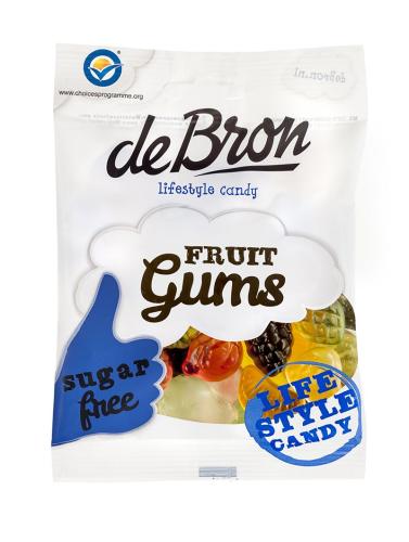 de Bron Fruit Gums Sukkerfri 100g Coopers Candy