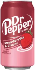 Dr Pepper Strawberries & Cream 355ml Coopers Candy