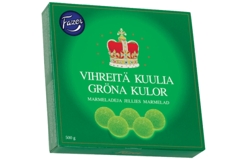 Fazer Gröna Kulor 500g Coopers Candy