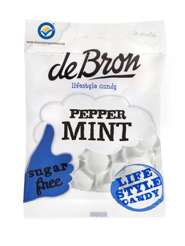 de Bron Sockerfri Mintpastill 80g Coopers Candy