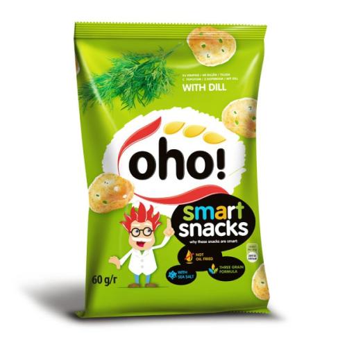 Oho! Snacks Dill 50g(BF:2025-01-04) Coopers Candy