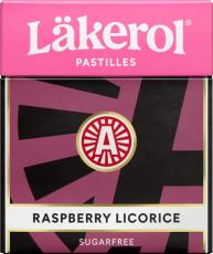 Läkerol Raspberry Licorice 25g Coopers Candy