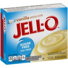 Jello Sugar Free Instant Pudding Vanilla 28g Coopers Candy