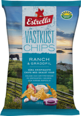 Estrella Västkustchips Ranch & Gräddfil 180g Coopers Candy