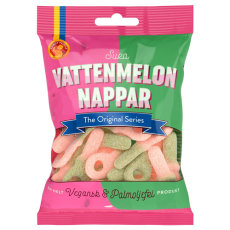 Sura Vattenmelon Nappar 80g Coopers Candy