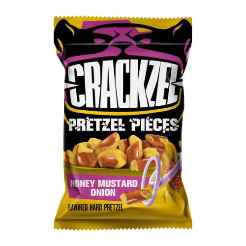 Crackzel Pretzel Honey Mustard and Onion 85g Coopers Candy