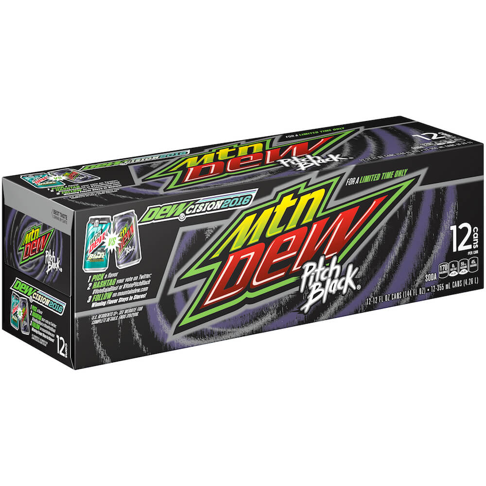 mountain dew pitch black for sale