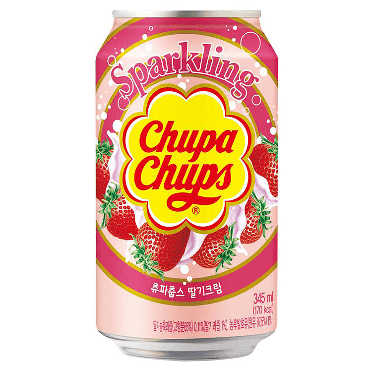 Chupa Chups Soda - Strawberry 345ml