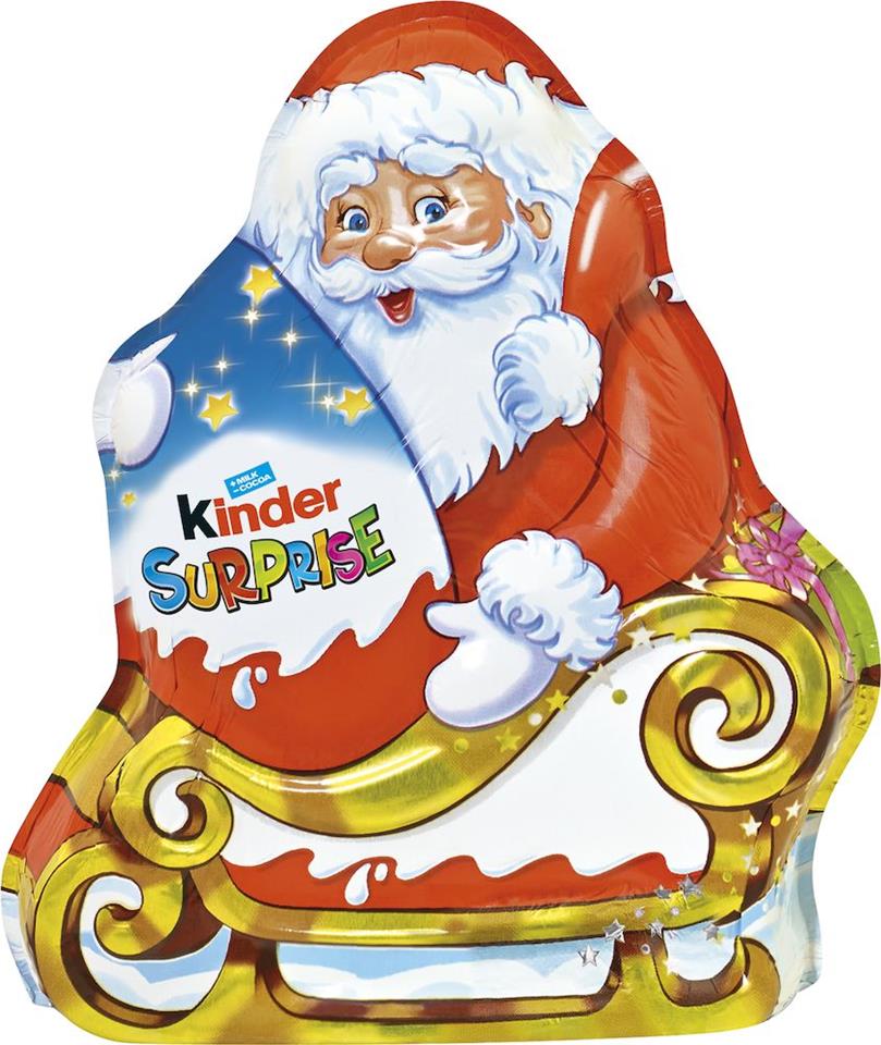 Kinder Tomte med släde 75g