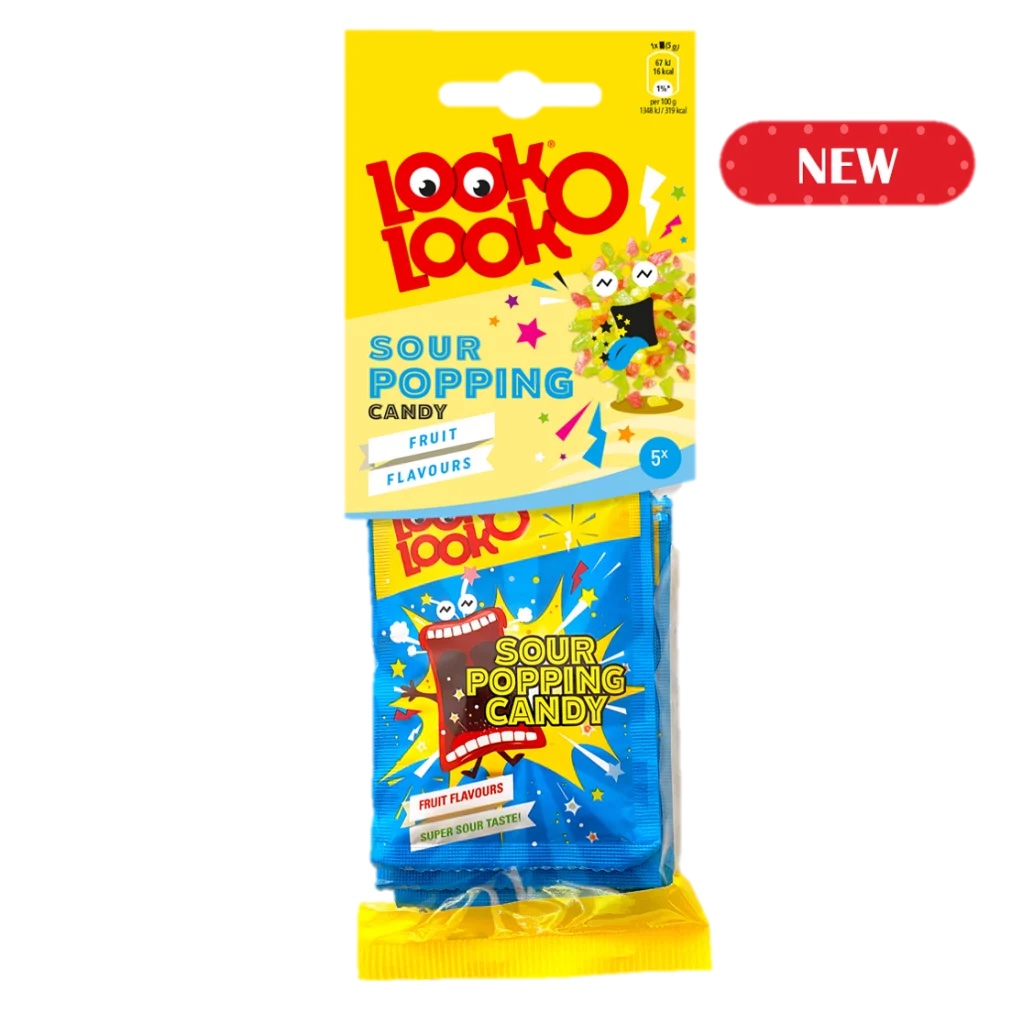 Look-O-Look Sour Popping Candy 24g