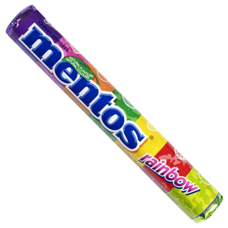 Mentos Rulle Rainbow 38g