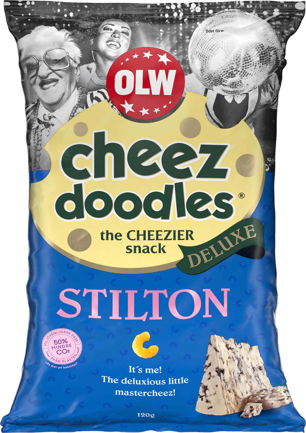 OLW Cheez Doodles Stilton Deluxe 120g