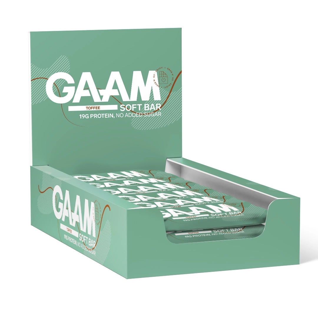 GAAM Soft Bar - Toffee 55g x 12st