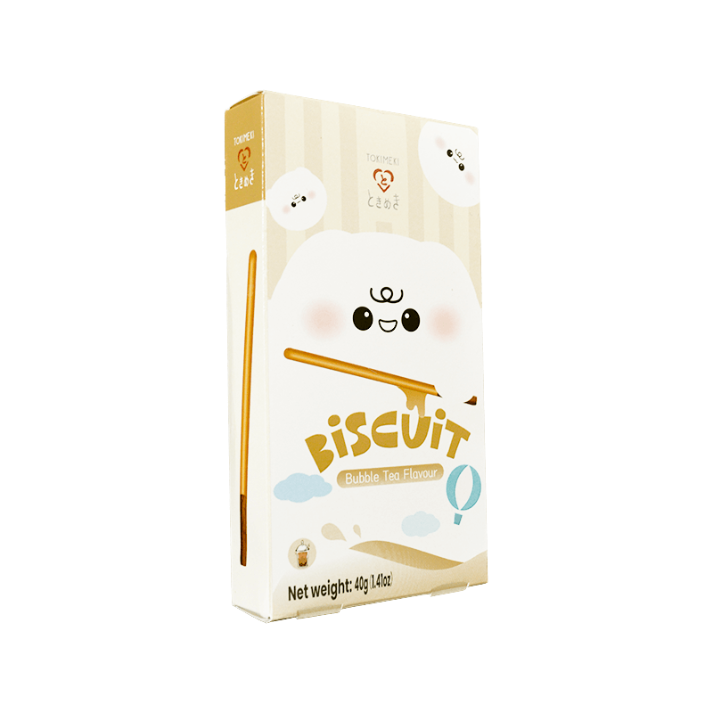 Tokimeki Biscuit Stick - Bubble Tea 40g