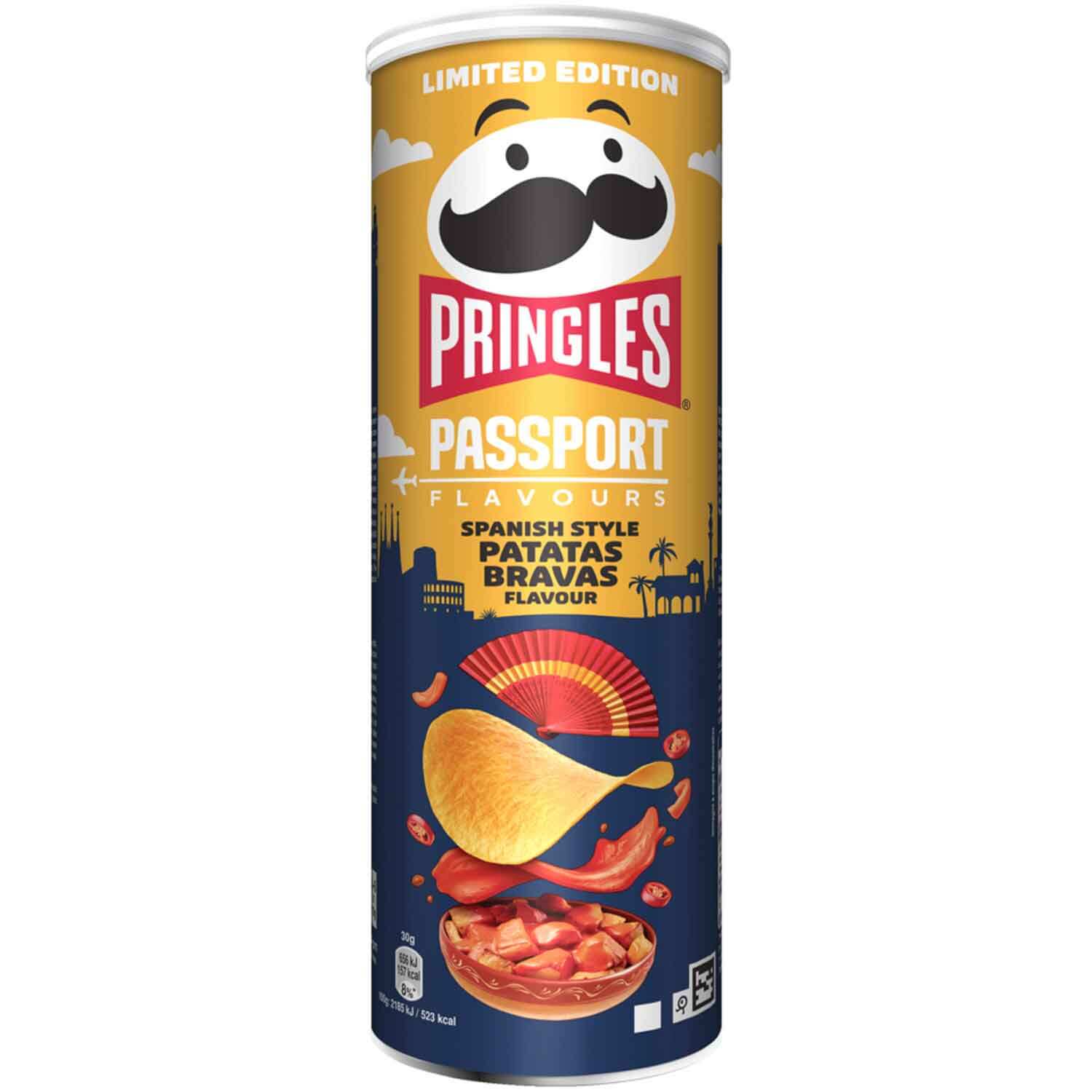 Pringles Passport Spanish Style Patatas Bravas 165g