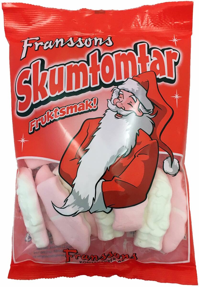 Franssons Skumtomtar 85g