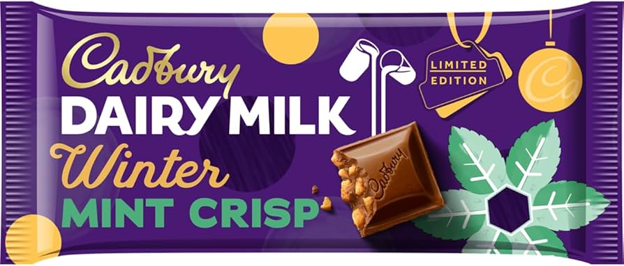 Cadbury Dairy Milk Winter Mint Crisp 360g