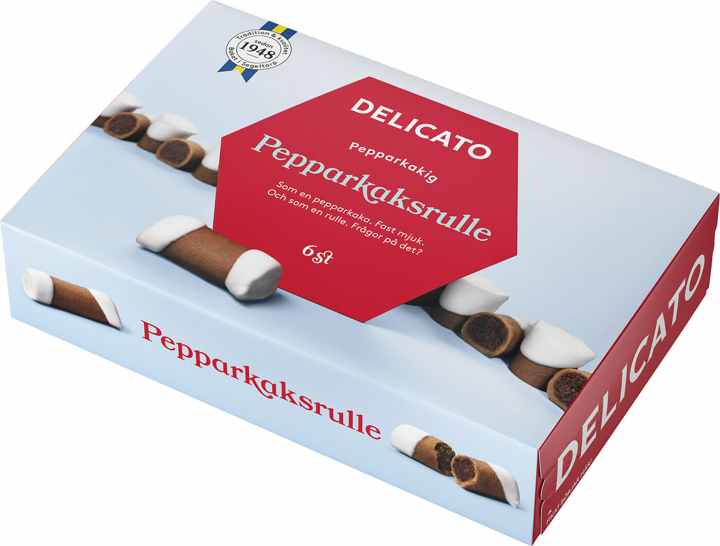 Delicato Pepparkaksrulle 6-pack