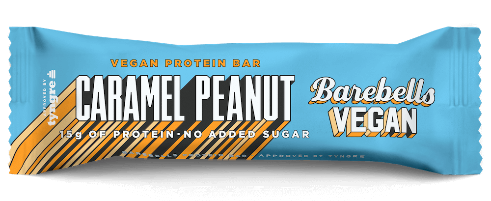 Barebells Vegan Protein Bar Caramel Peanut 55g