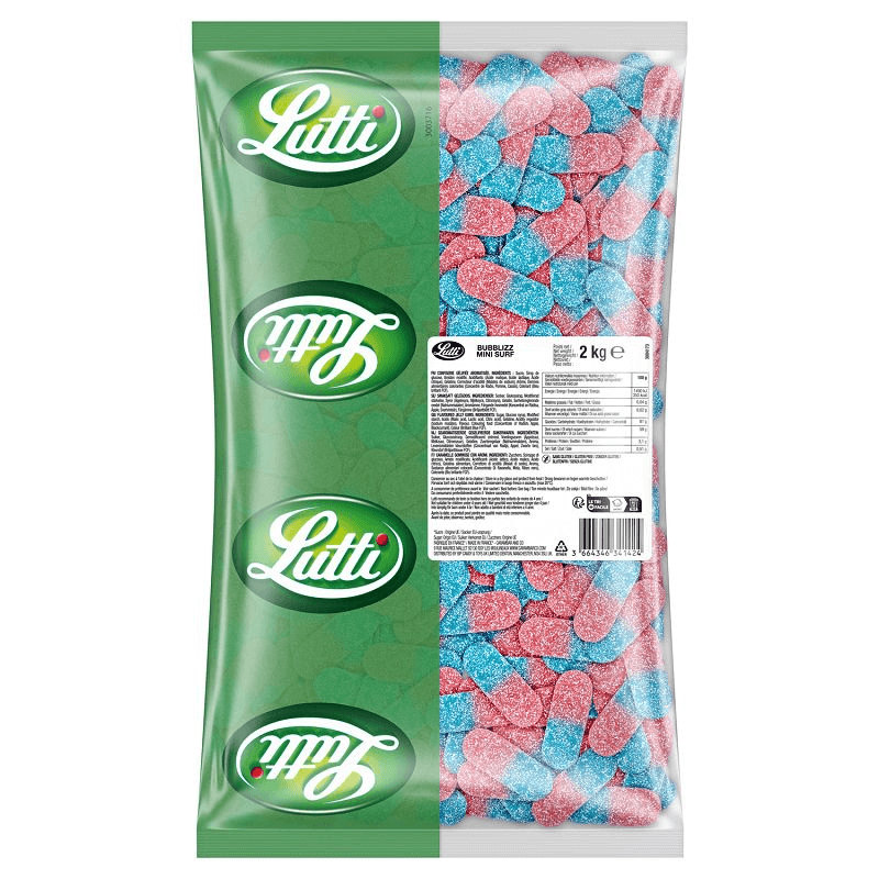 Lutti Bubblizz Mini Surf 2kg