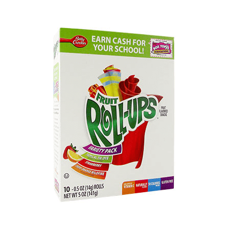 Kjøp Fruit Roll-Ups Variety Pack 141g Hos Coopers Candy - Godteri På Nettet